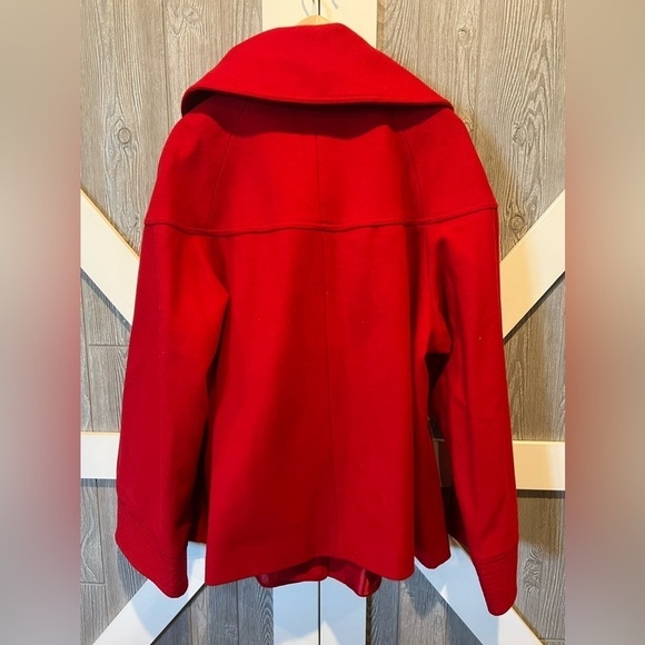 390. NWT Lane Bryant Red Peacoat 18/20 2X MSRP $190 - Picture 5 of 5